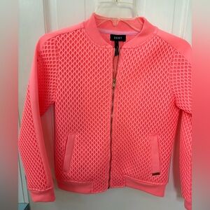 Girls lightweight spring jacket. DKNY. Never worn. Sz large (12-14).